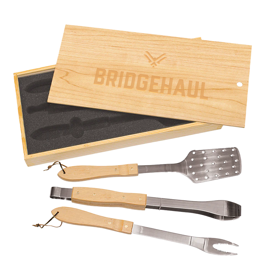 Bridge Haul 3-Piece BBQ Set