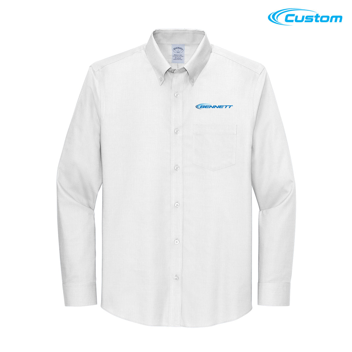 Bennett Brooks Brothers Tall Wrinkle-Free Stretch Nailhead Shirt