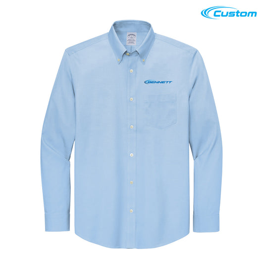 Bennett Brooks Brothers Tall Wrinkle-Free Stretch Pinpoint Shirt