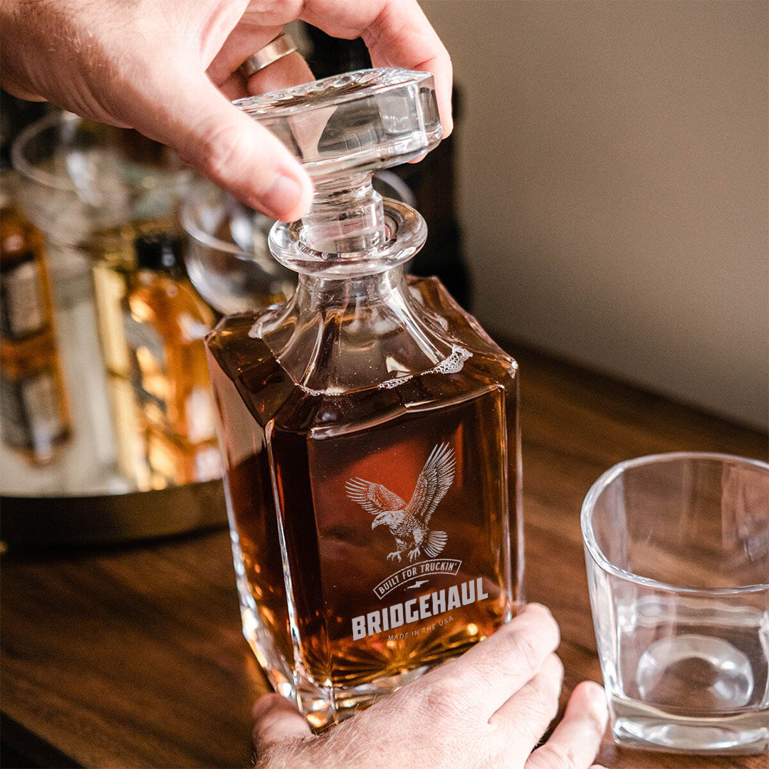 Bridge Haul Branded Decanter Set