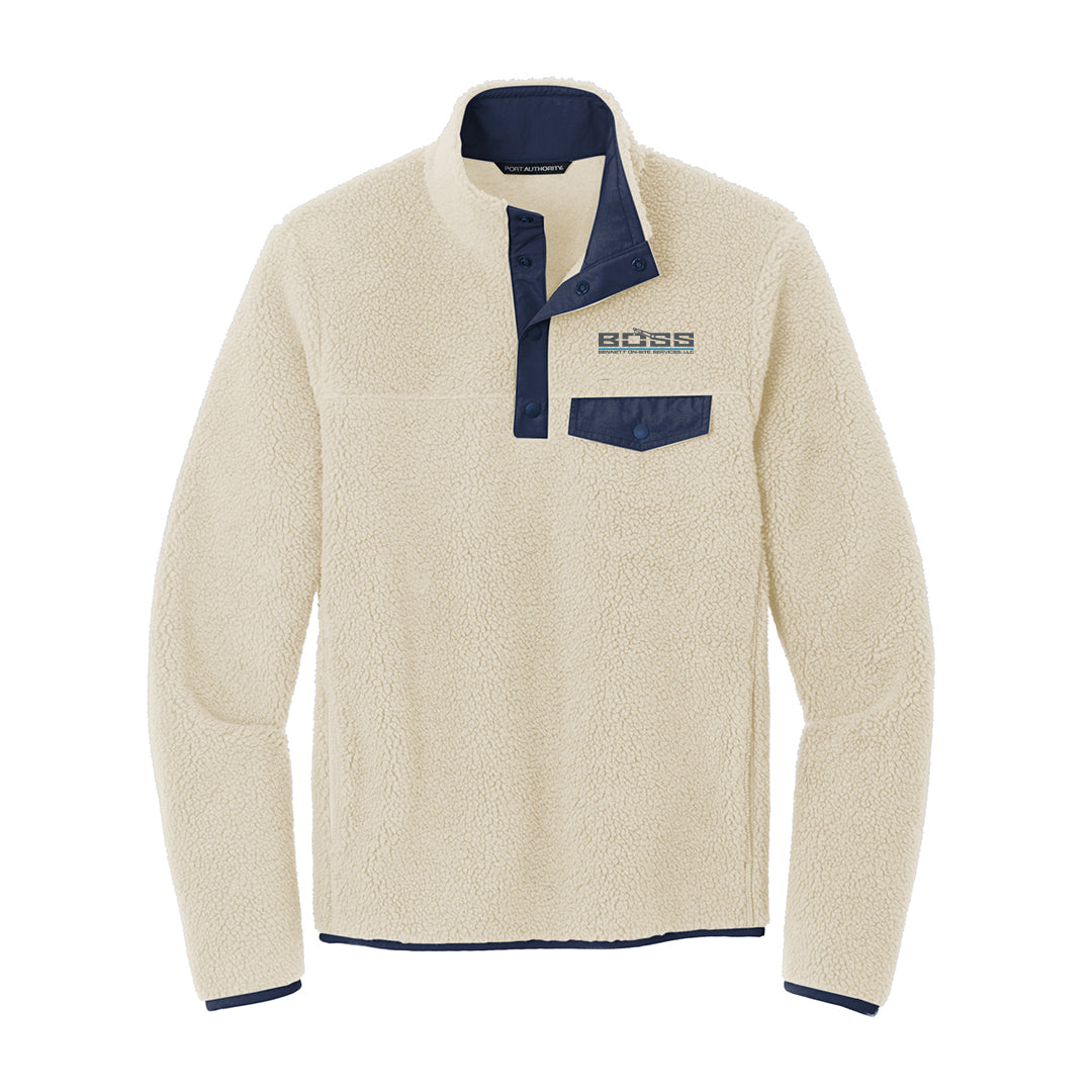 Boss Camp Fleece Snap Pullover