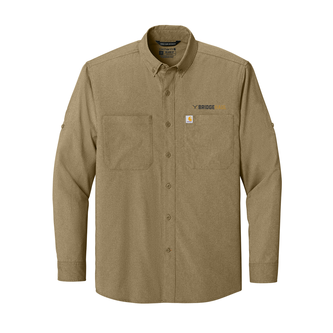 BridgeHaul Carhartt Force® Sun Defender™ Long Sleeve Shirt