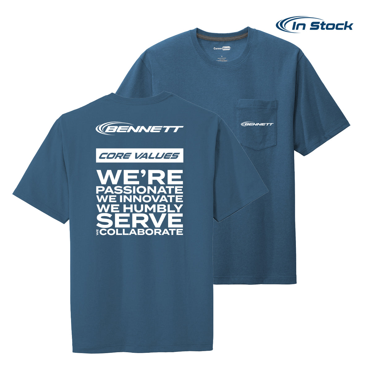 Bennett Core Values Pocket Tee