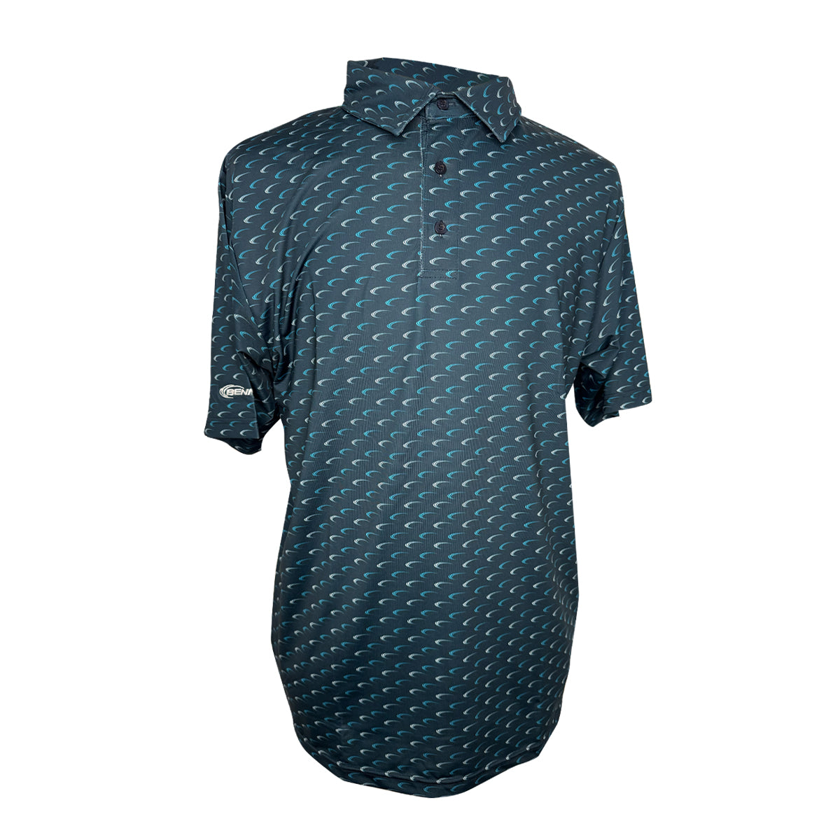 Bennett Black Unisex Custom Polo