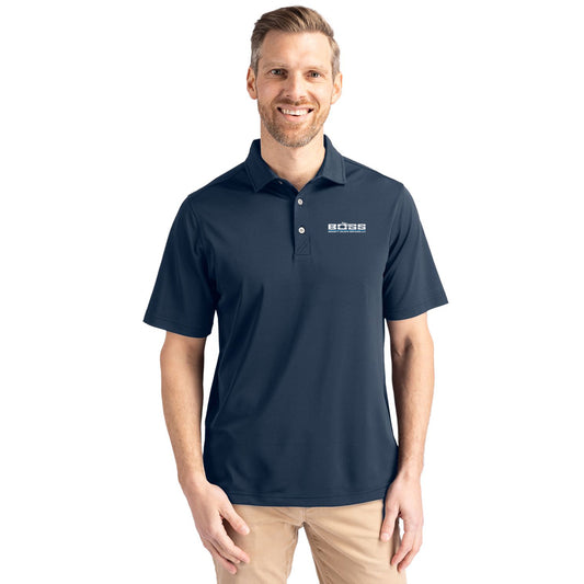 Boss Cutter & Buck Virtue Eco Pique Recycled Mens Big and Tall Polo