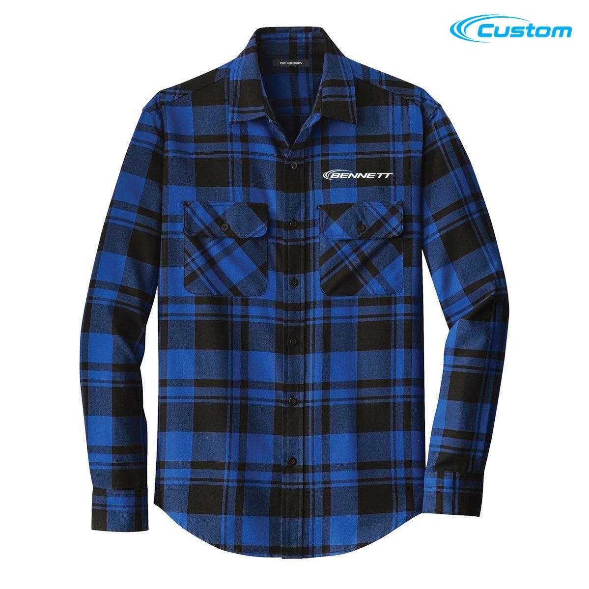 Bennett Men's Plaid Flannel Shirt