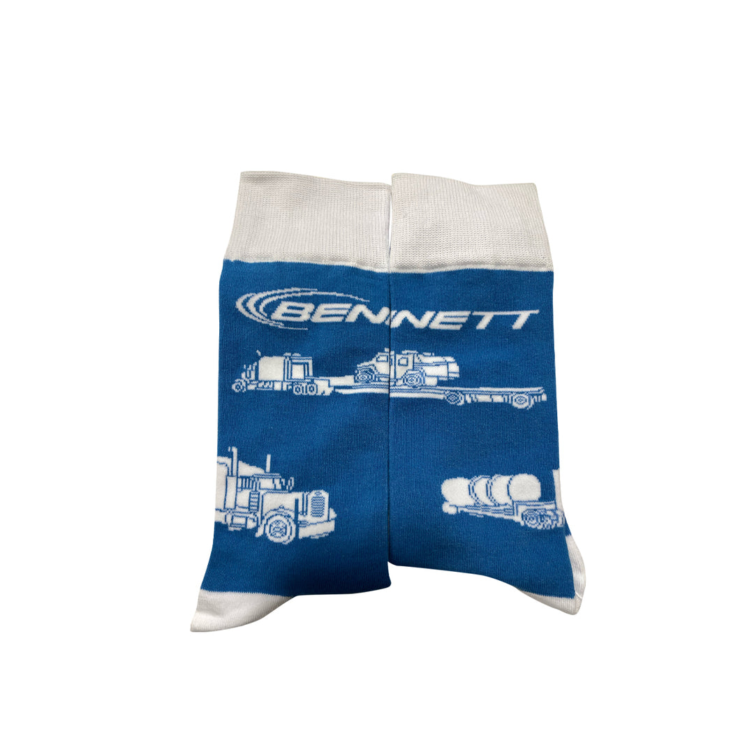 The Bennett Fleet Dress Socks