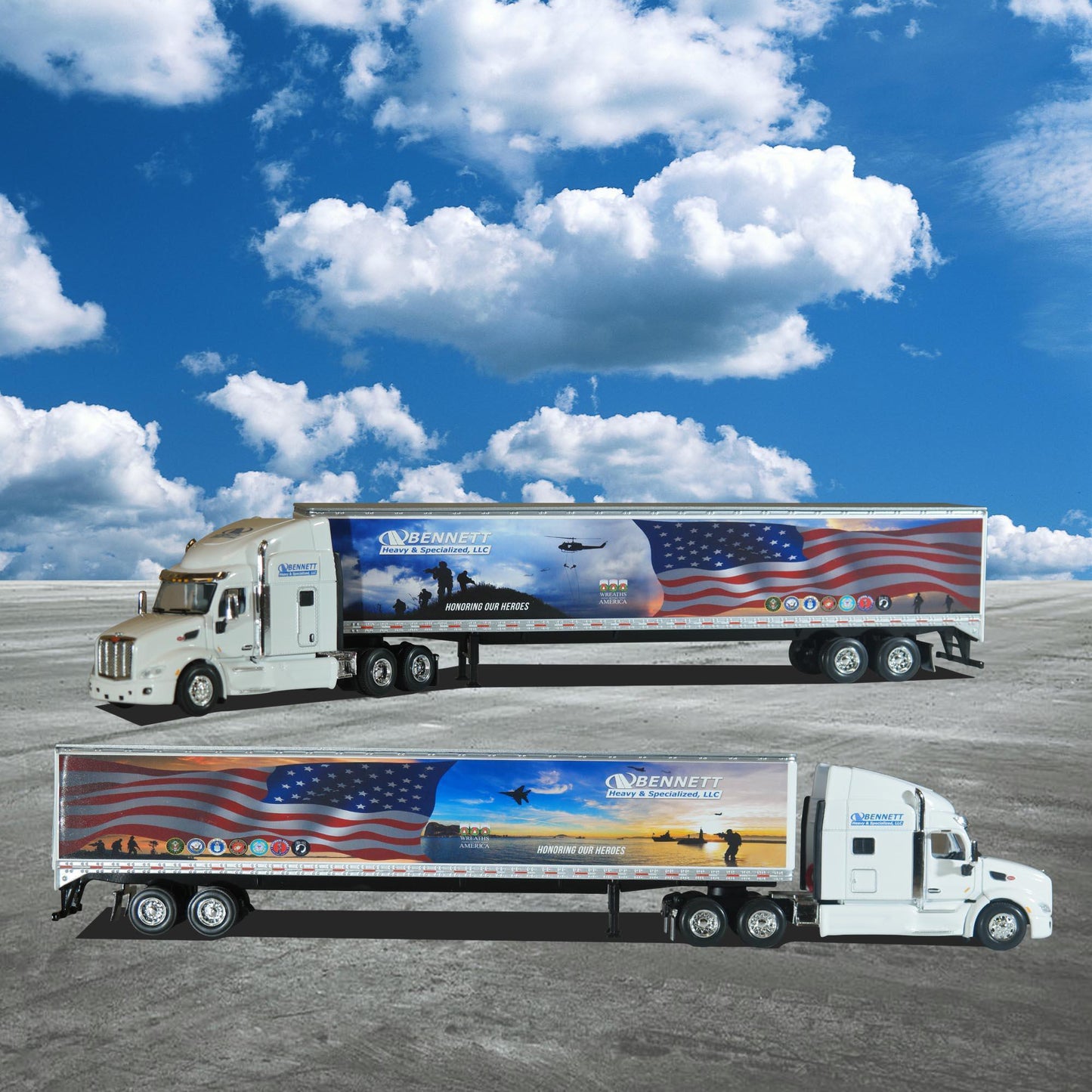 Patriotic / Wreaths Across America Truck