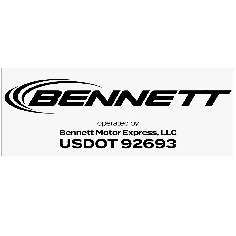 BME Truck Door Signs/Decals 2 units per package