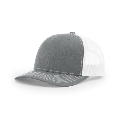 Pick A Hat Pick A Patch® - Your Richardson 112, Your Way — Heather Grey/White