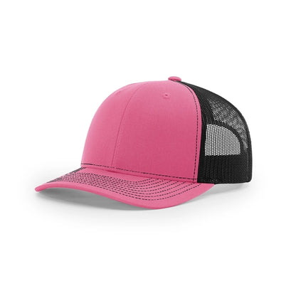 Pick A Hat Pick A Patch® - Your Richardson 112, Your Way — Hot Pink/Black