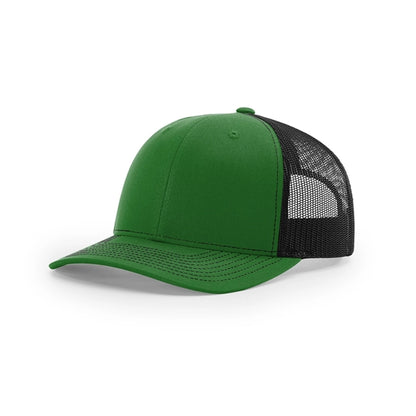 Pick A Hat Pick A Patch® - Your Richardson 112, Your Way — Kelly/Black