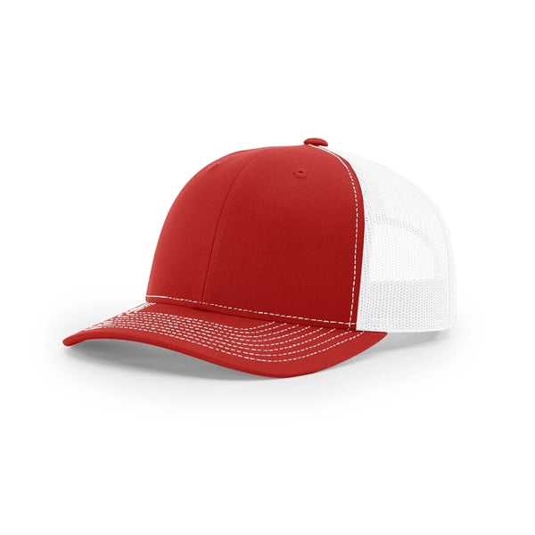 Pick A Hat Pick A Patch® - Your Richardson 112, Your Way — Red/White