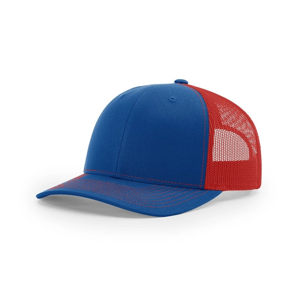 Pick A Hat Pick A Patch® - Your Richardson 112, Your Way — Royal/Red