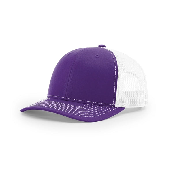 Pick A Hat Pick A Patch® - Your Richardson 112, Your Way — Purple/White