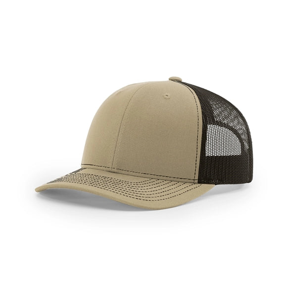 Pick A Hat Pick A Patch® - Your Richardson 112, Your Way — Khaki/Coffee