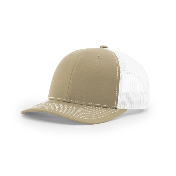 Pick A Hat Pick A Patch® - Your Richardson 112, Your Way — Khaki/White