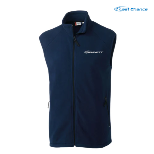 Bennett Men's Summit Performance Fleece Full Zip Vest