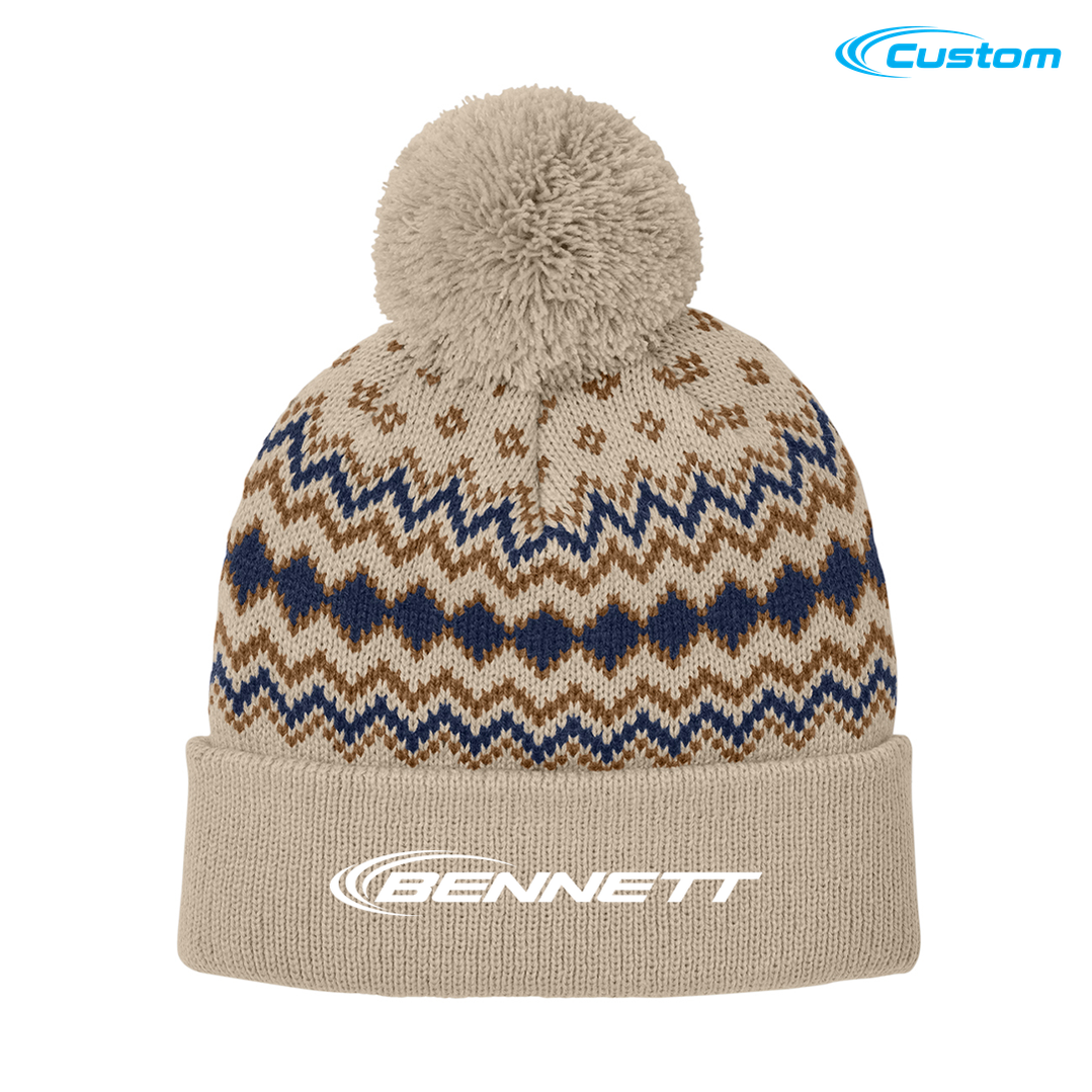 Bennett Alpine Pom Beanie
