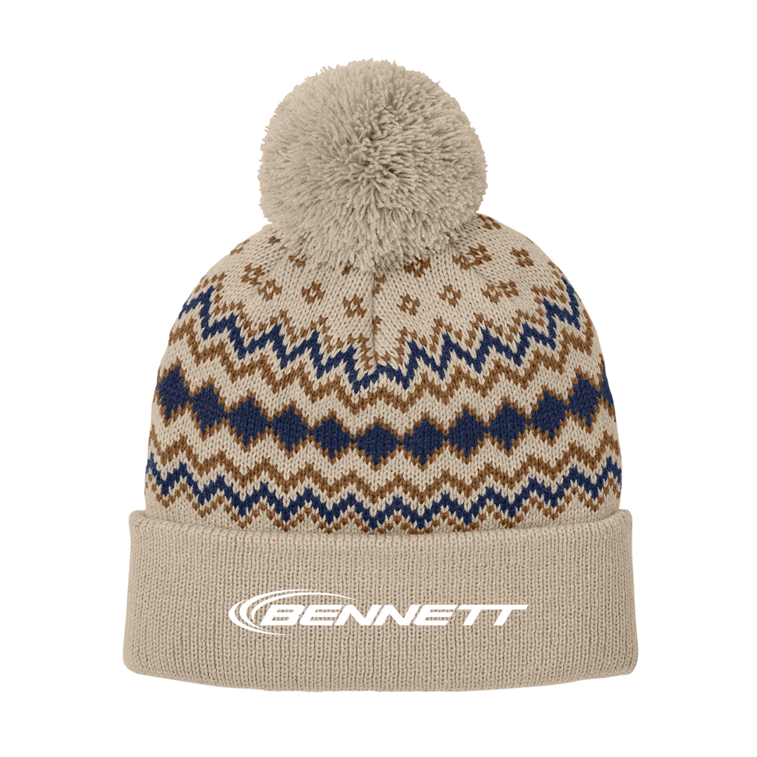 Bennett Alpine Pom Beanie