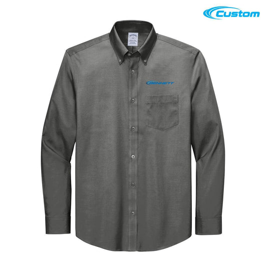 Bennett Brooks Brothers Tall Wrinkle-Free Stretch Pinpoint Shirt