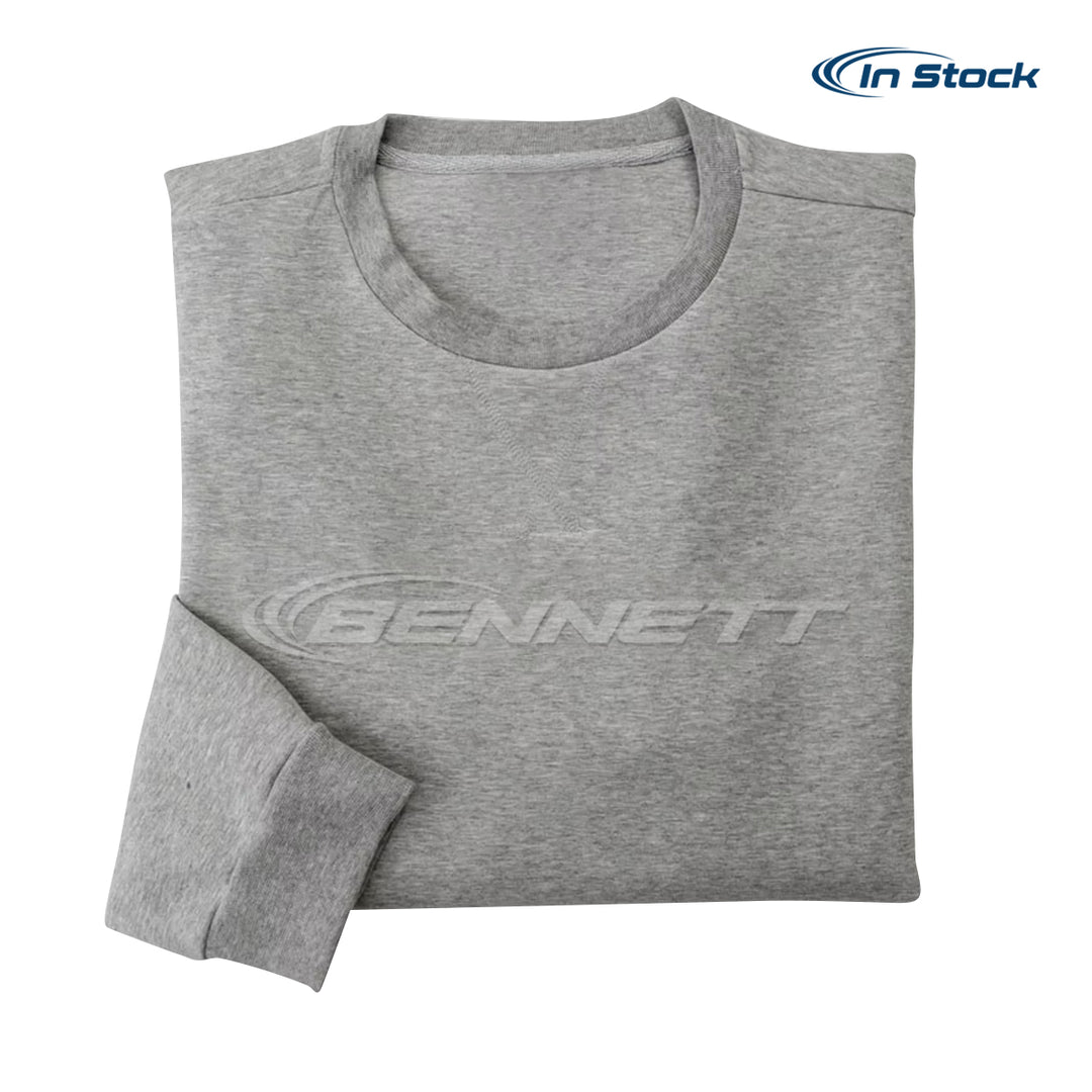 Bennett Custom Embossed Crewneck