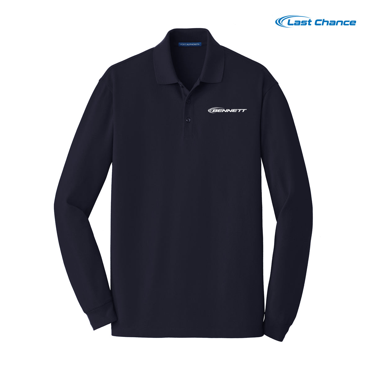 Bennett Men's EZ Cotton Long Sleeve Polo