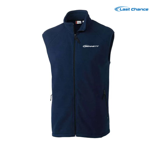 Bennett Men's Summit Performance Fleece Full Zip Vest