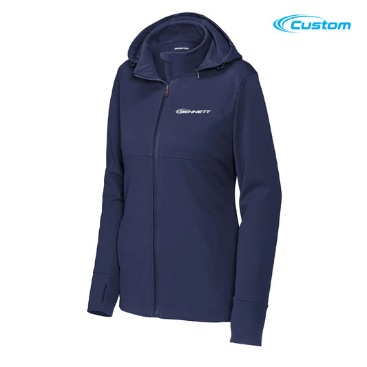 Bennett Women's Hooded Soft Shell Jacket