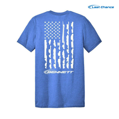 Bennett Youth Blue Flag T-Shirt