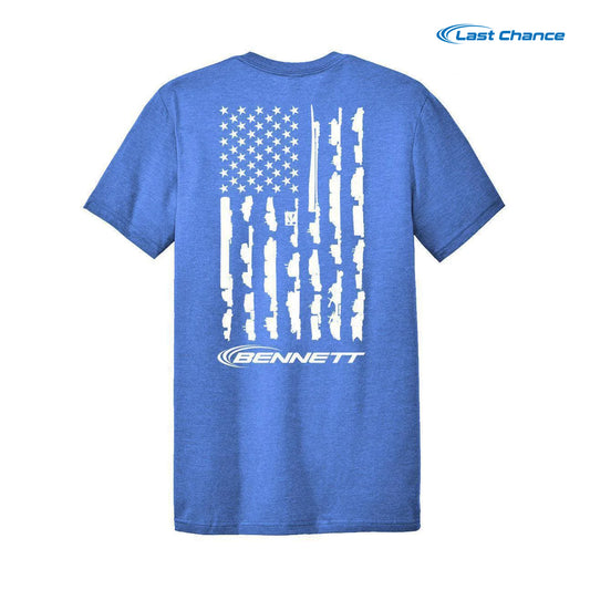Bennett Youth Blue Flag T-Shirt