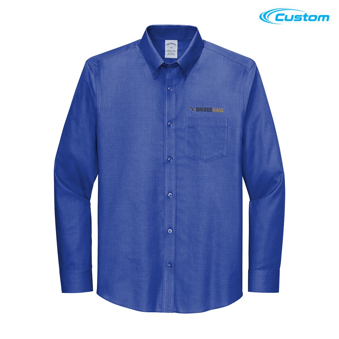 BridgeHaul Brooks Brothers® Tall Wrinkle-Free Stretch Nailhead Shirt