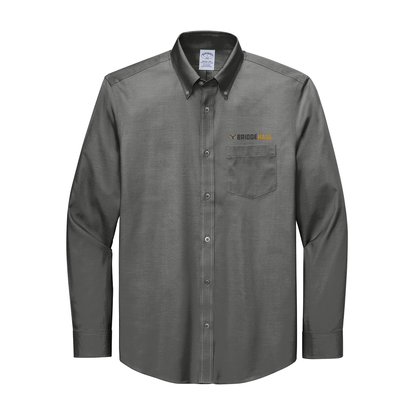 BridgeHaul Brooks Brothers® Tall Wrinkle-Free Stretch Pinpoint Shirt