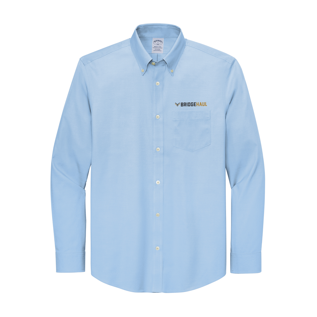 BridgeHaul Brooks Brothers® Tall Wrinkle-Free Stretch Pinpoint Shirt