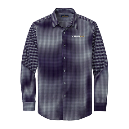 BridgeHaul Brooks Brothers Tech Stretch Patterned Shirt