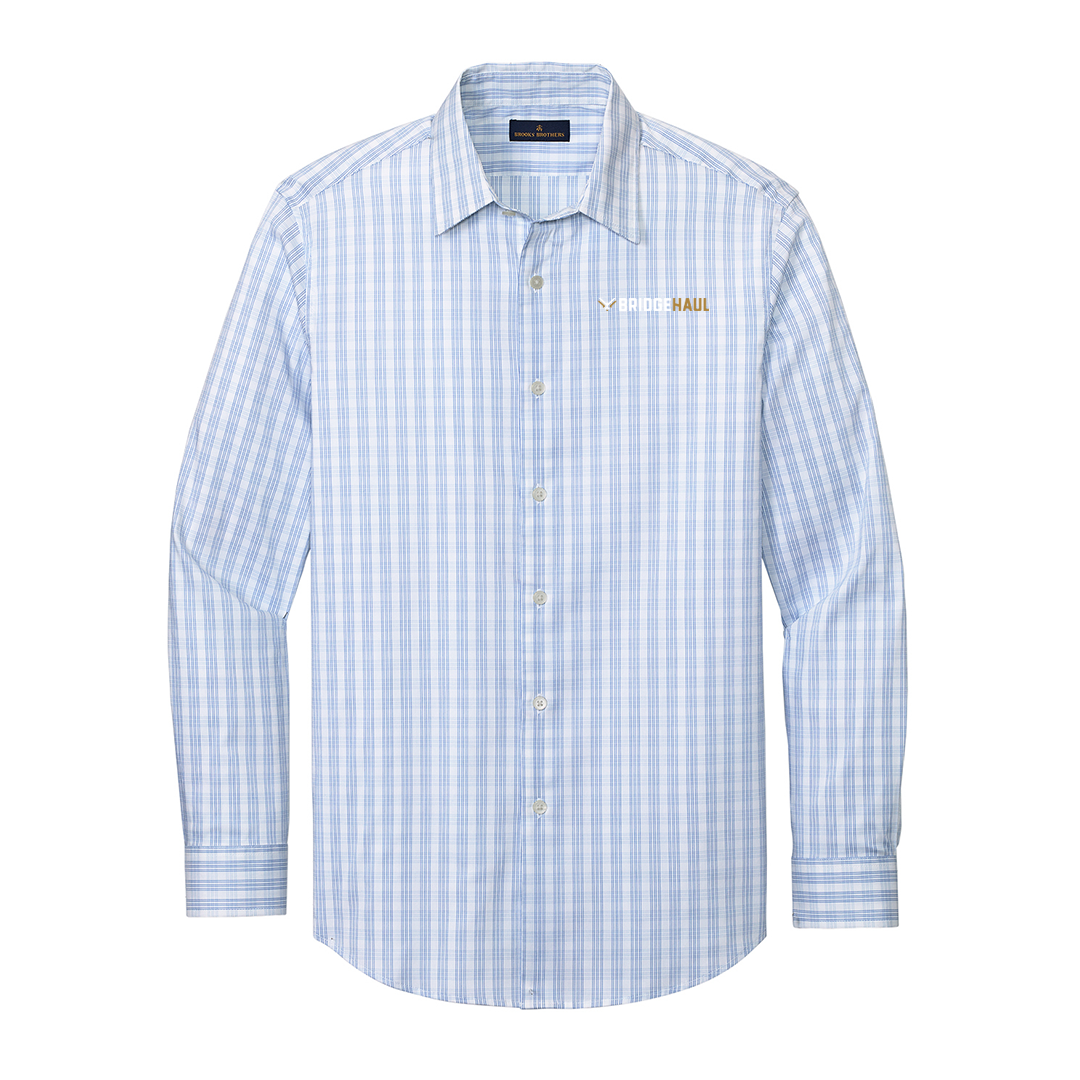 BridgeHaul Brooks Brothers® Tech Stretch Patterned Shirt
