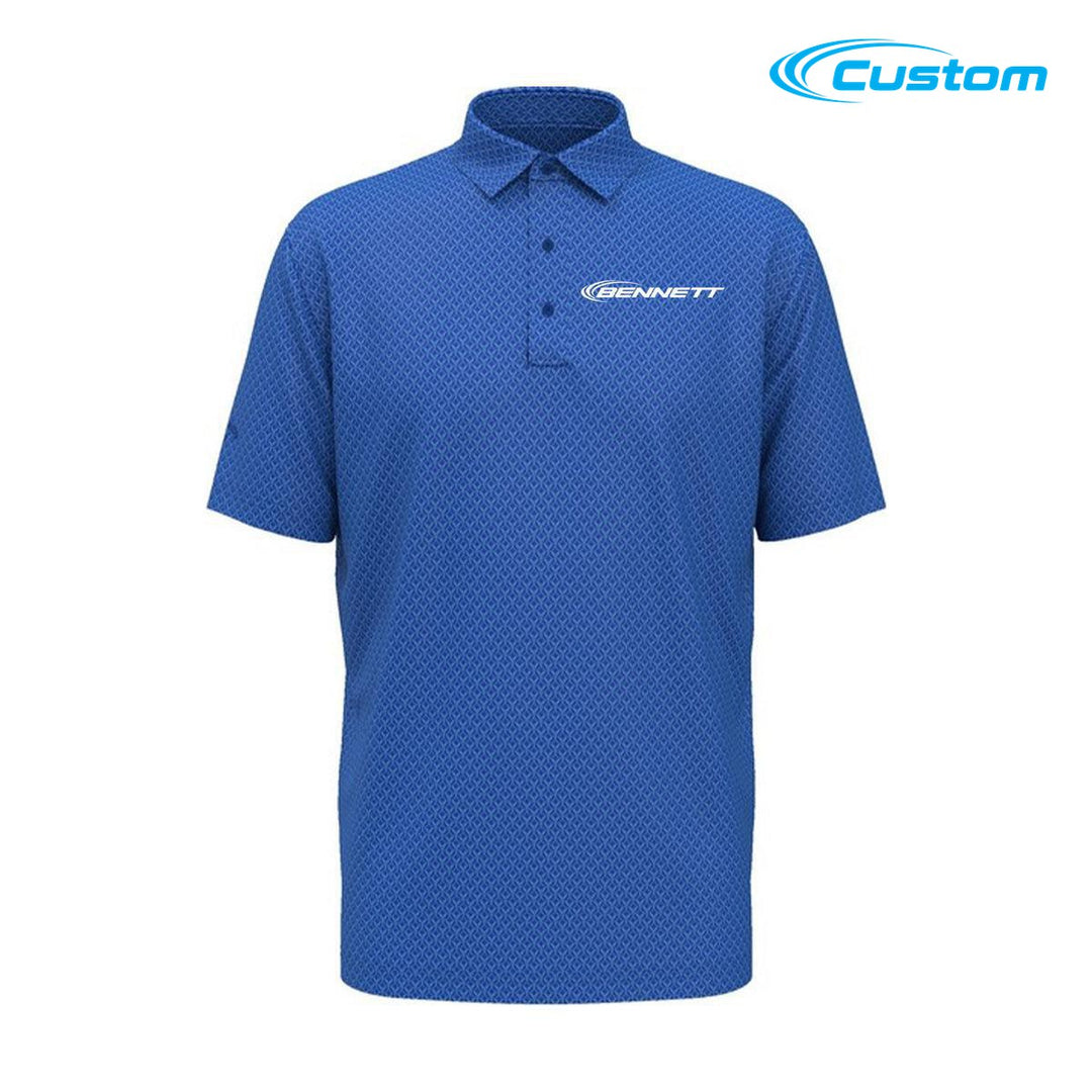 Bennett Callaway All-Over Stitched Chev Polo