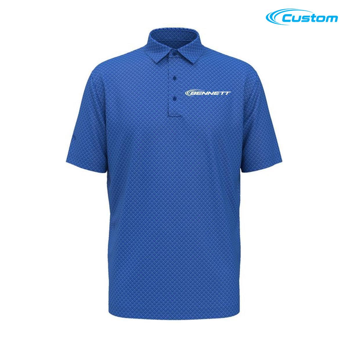 Bennett Callaway All-Over Stitched Chev Polo