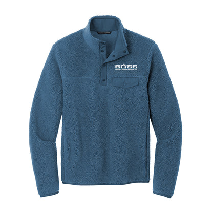 Boss Camp Fleece Snap Pullover