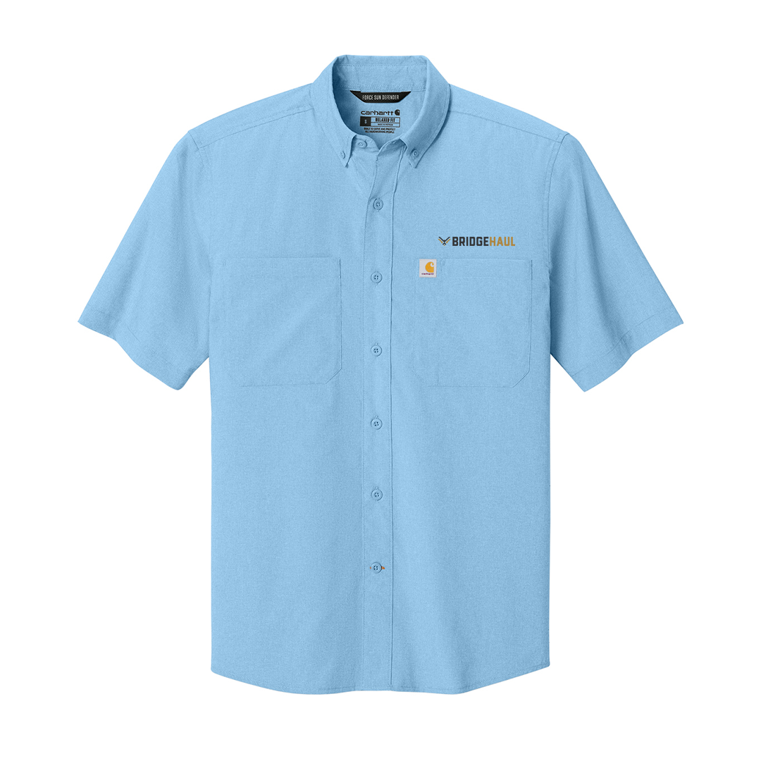 BridgeHaul Carhartt Force® Sun Defender™ Short Sleeve Shirt