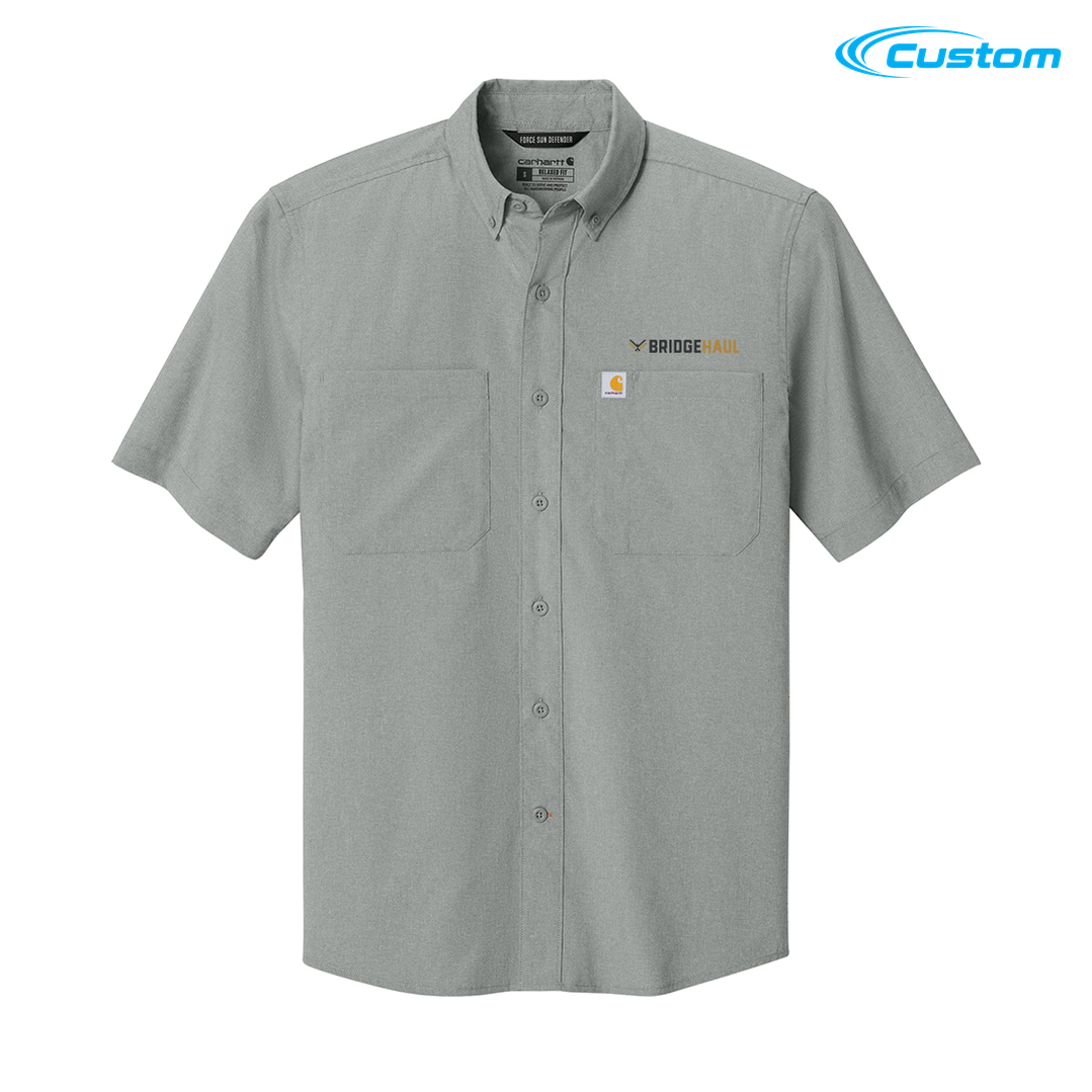 BridgeHaul Carhartt Force Sun Defender Short Sleeve Shirt