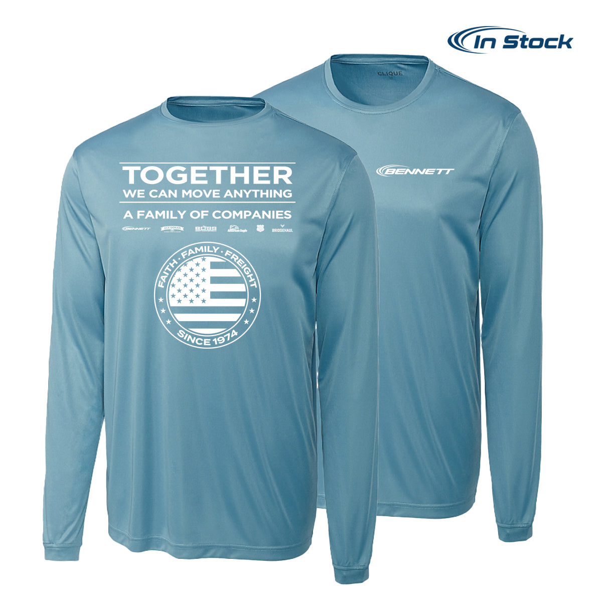 Bennett Together We Can Move Anything Long Sleeve UV Tee