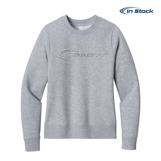 Bennett Custom Embossed Crewneck