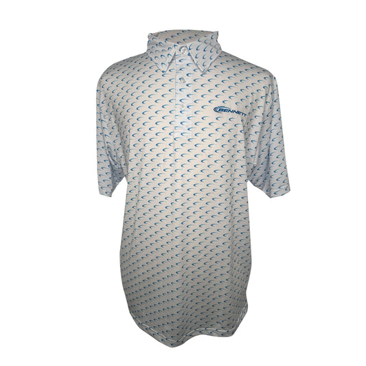Bennett White Unisex Custom Polo