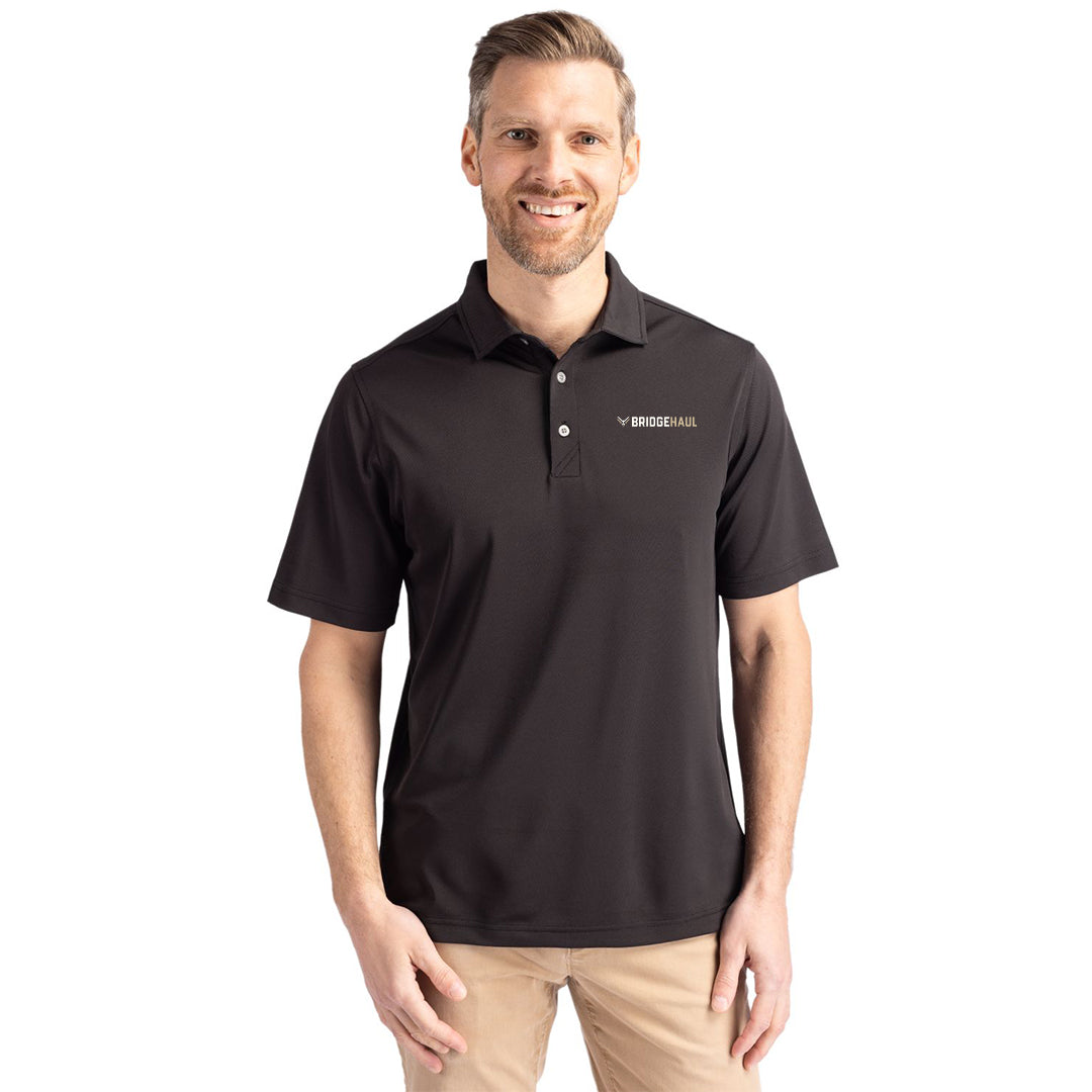 Bridge Haul Cutter & Buck Virtue Eco Pique Recycled Mens Big and Tall Polo
