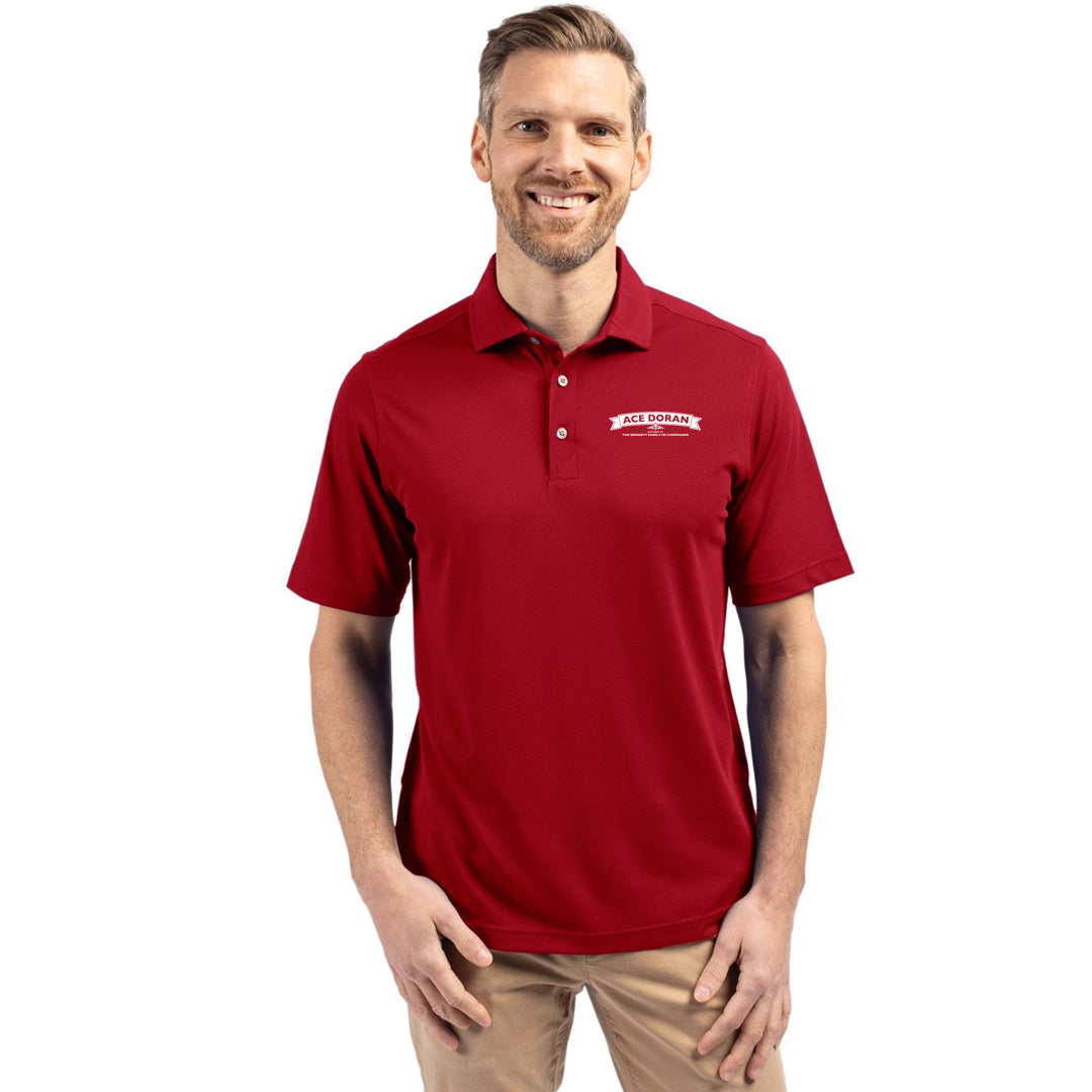 Ace Cutter & Buck Virtue Eco Pique Recycled Mens Big and Tall Polo