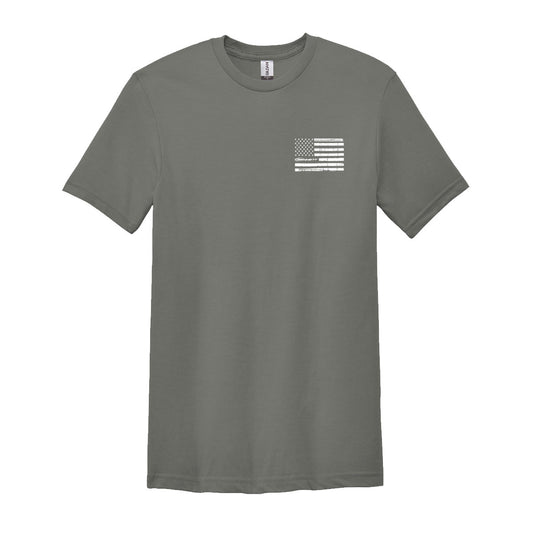 Bennett Youth Grey  Flag T-Shirt