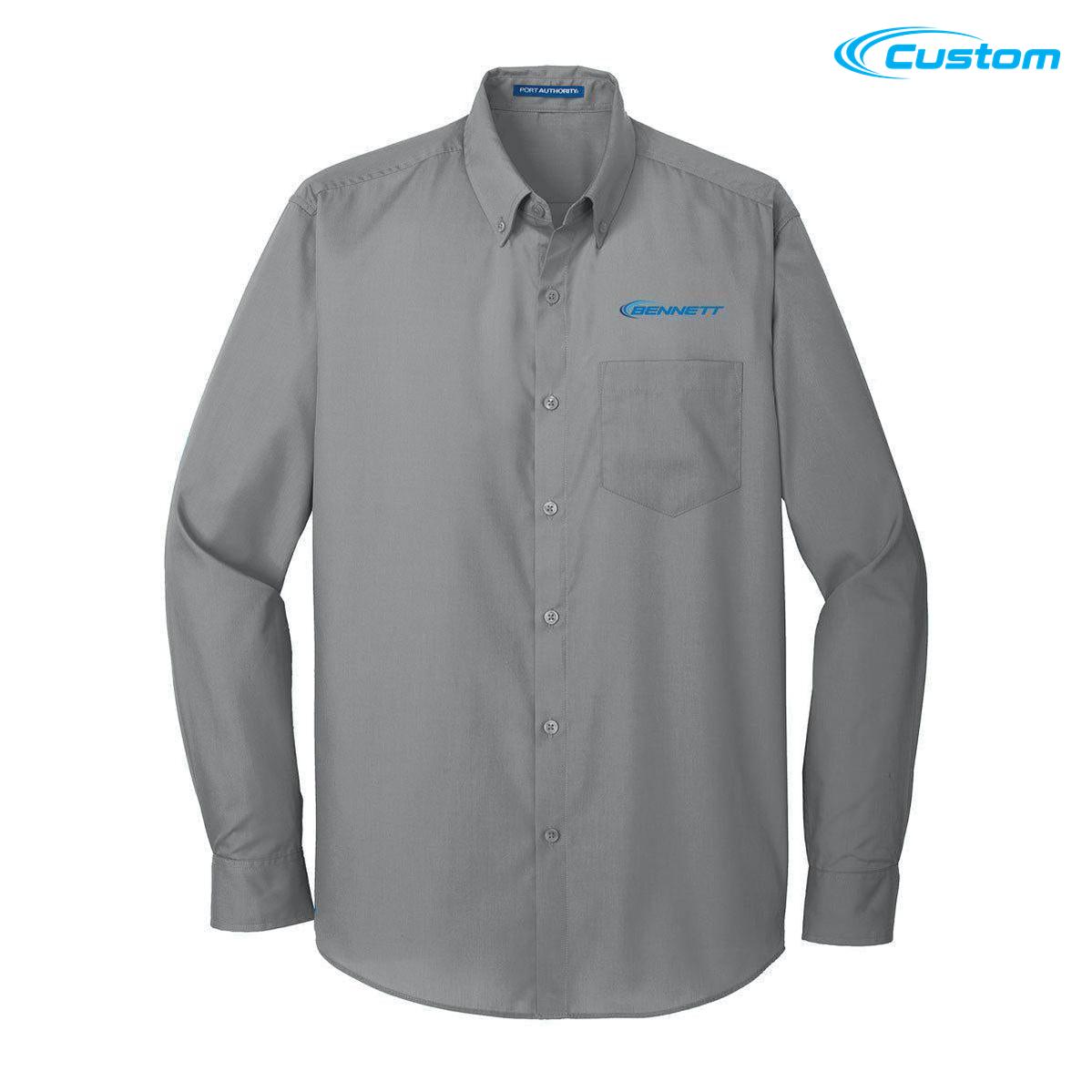 Bennett Long Sleeve Carefree Poplin Shirt