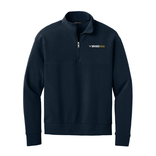 BridgeHaul Mercer+Mettle® Linear Texture 1/4-Zip