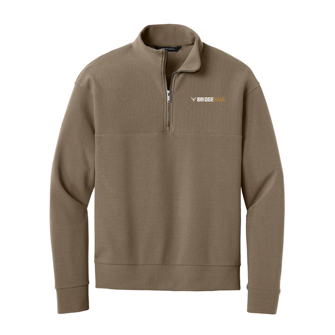 BridgeHaul Mercer+Mettle Linear Texture 1/4-Zip